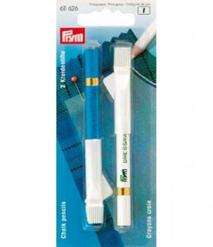 Prym Kreidestift und Bürste Blau 2er Pack 611626